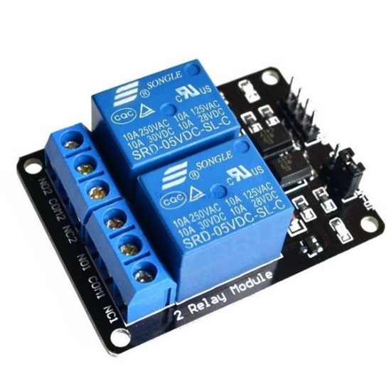 Módulo rele 2 Canales 5V Arduino