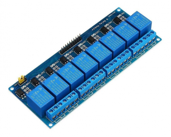 Módulo rele 8 Canales 5V Arduino