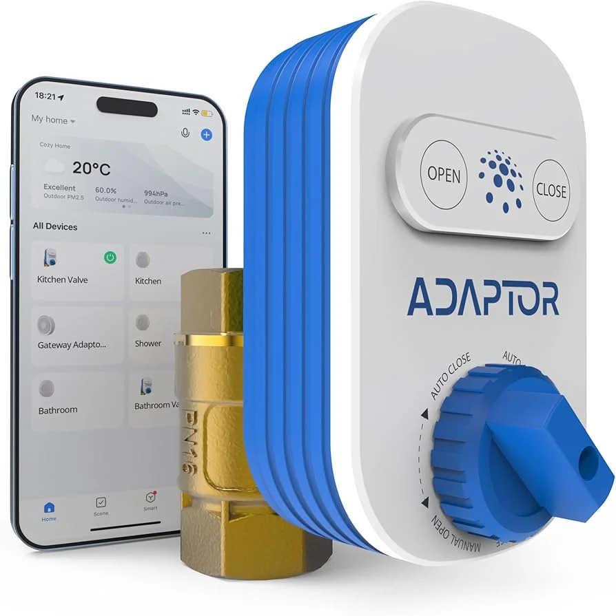 Sensores de inundación Zigbee para cerrar llave de paso_02