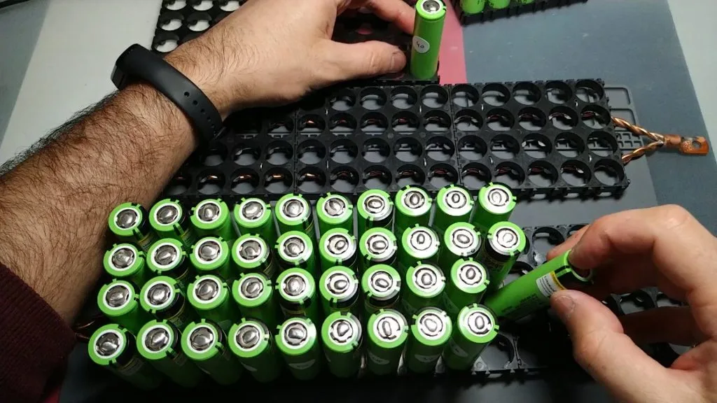 construir una Powerwall casera con baterías 18650