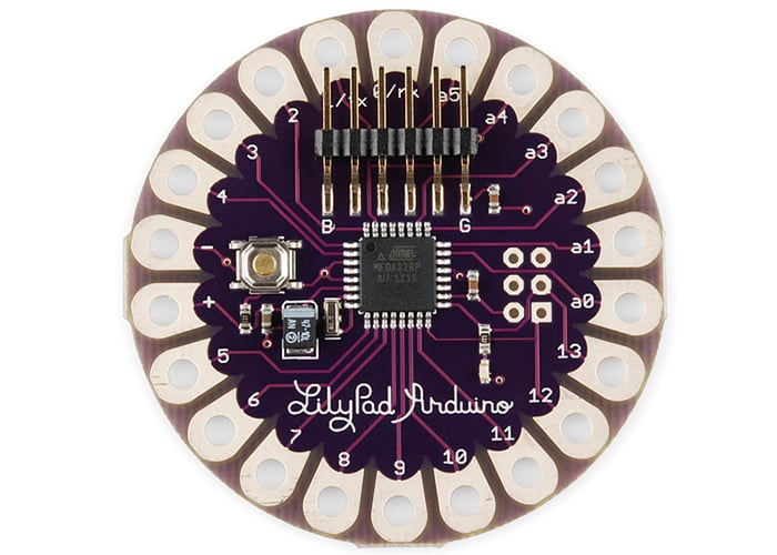 Arduino LilyPad Tenstar, placa para proyectos de e-textiles y wearables