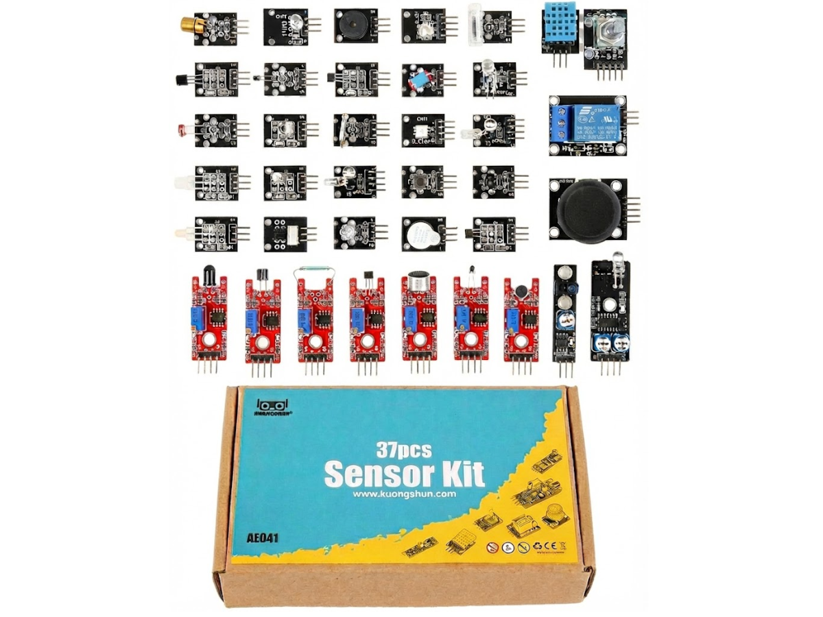 Kit 37 Sensores para Arduino RobotLinKing, ideal para proyectos de robótica