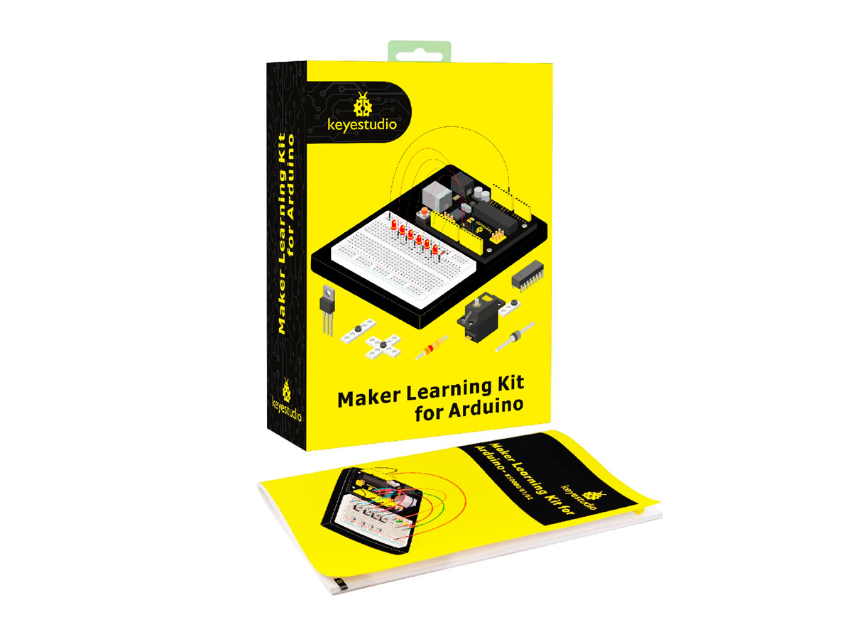 Kit Inicial Maker Learning 35 Proyectos Keyestudio, ideal para aprender robótica y electrónica