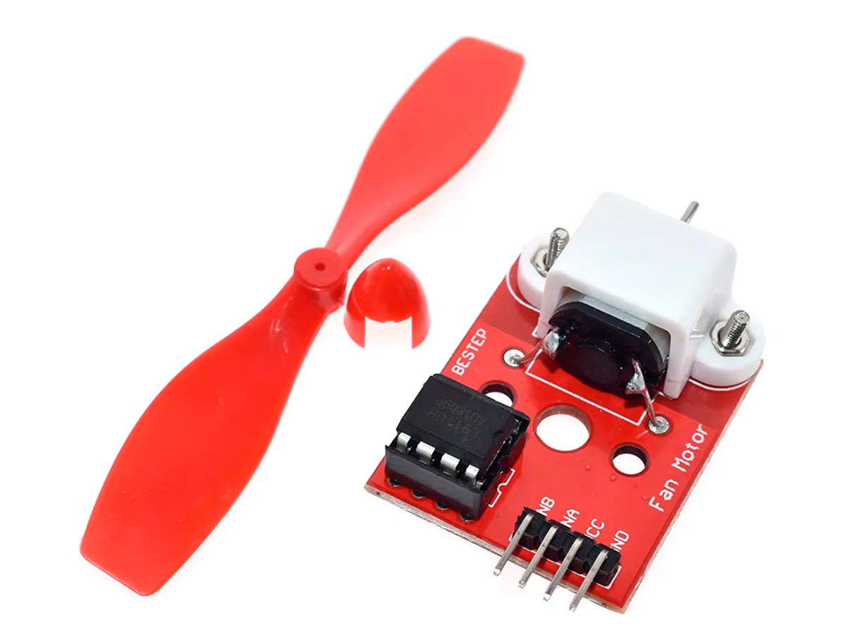 Módulo Ventilador L9110 con hélice para proyectos de robótica