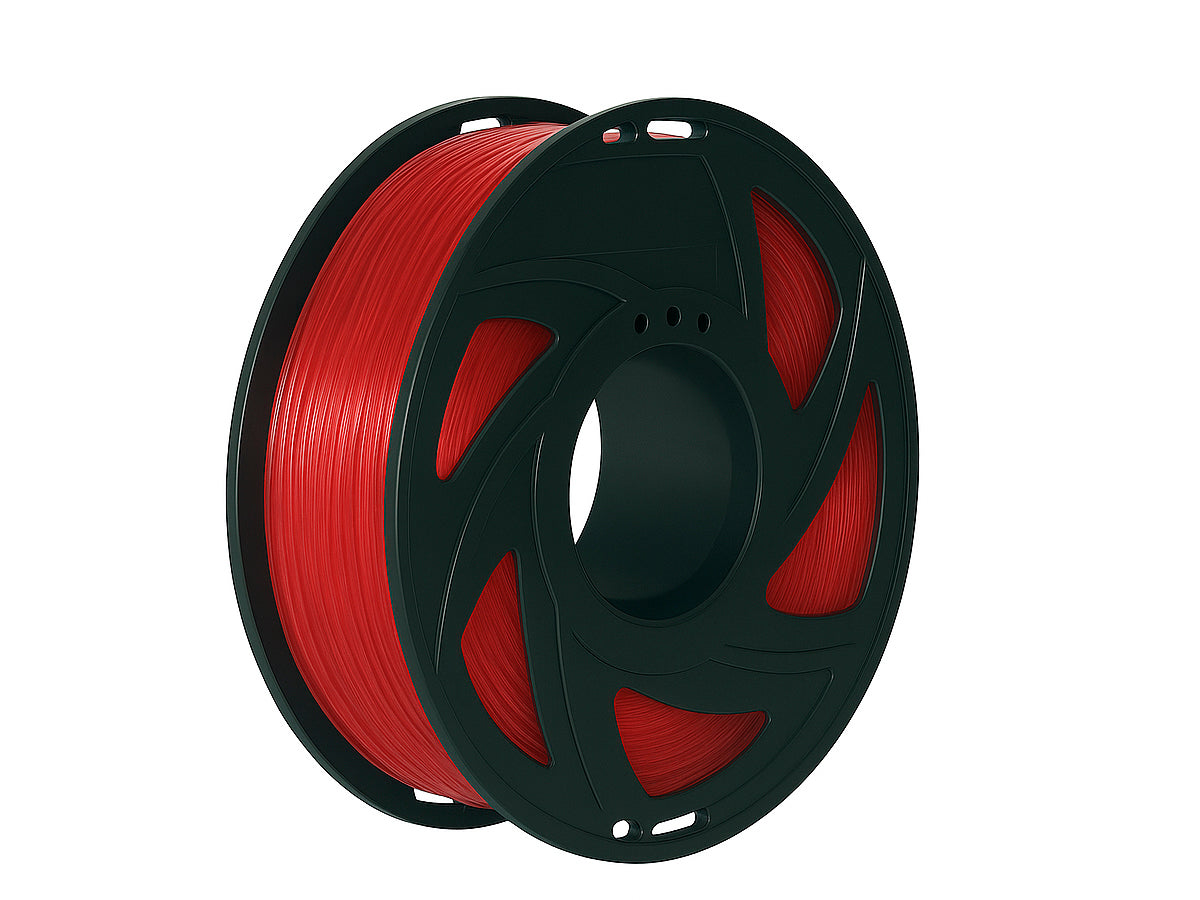 Filamento PLA Rojo Transparente Artillery 1.75mm para impresoras 3D