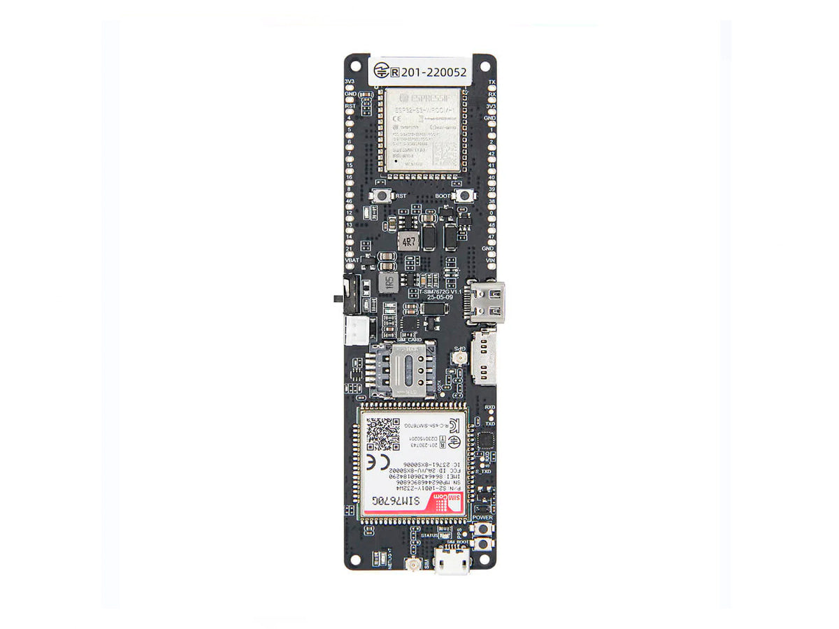 Esp32 TTGO T-A7670G LTE/GSM con GPS externo, ideal para proyectos IoT