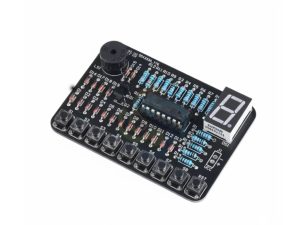 Kit DIY Codificador de Prioridad 8 canales, ideal para proyectos educativos y de electrónica.