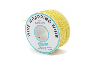 Cable 30 AWG Amarillo RobotLinKing para proyectos electrónicos