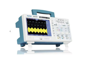Osciloscopio Digital Hantek DSO5072P en uso en laboratorio