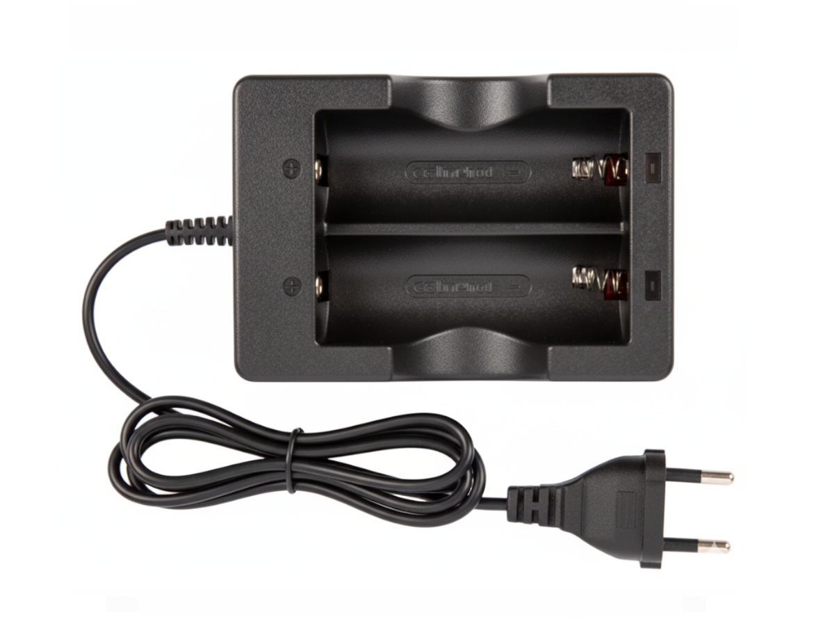 Cargador Dual para Baterías 18650/26650 HD-999A, ideal para proyectos de robótica