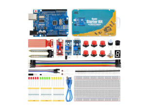 Kit de inicio básico Placa UNO compatible, ideal para aprender electrónica y programación
