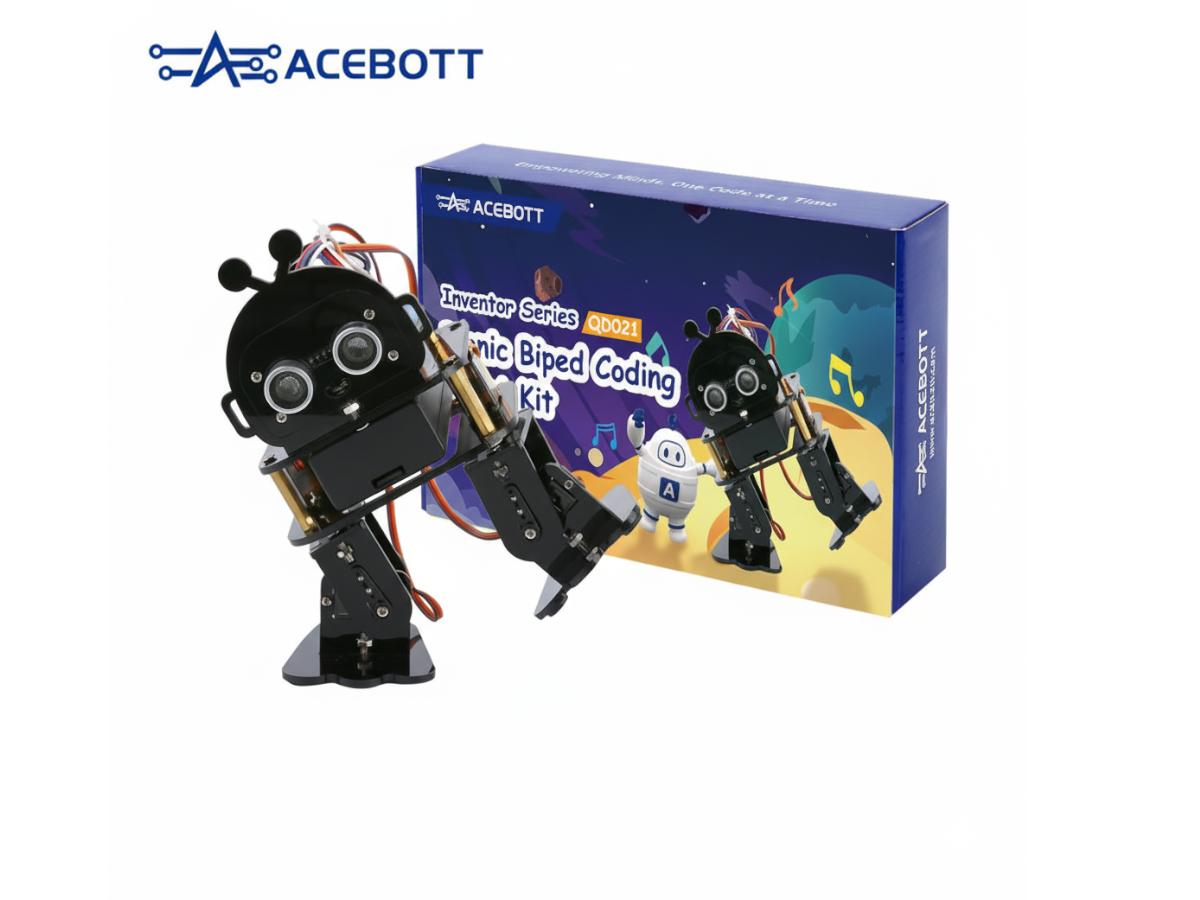 Kit Robot Bípedo ACEBOTT ESP32, ideal para proyectos educativos en robótica