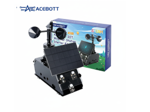 Kit Estación Meteorológica ACEBOTT ESP32, ideal para aprender sobre meteorología y automatización.