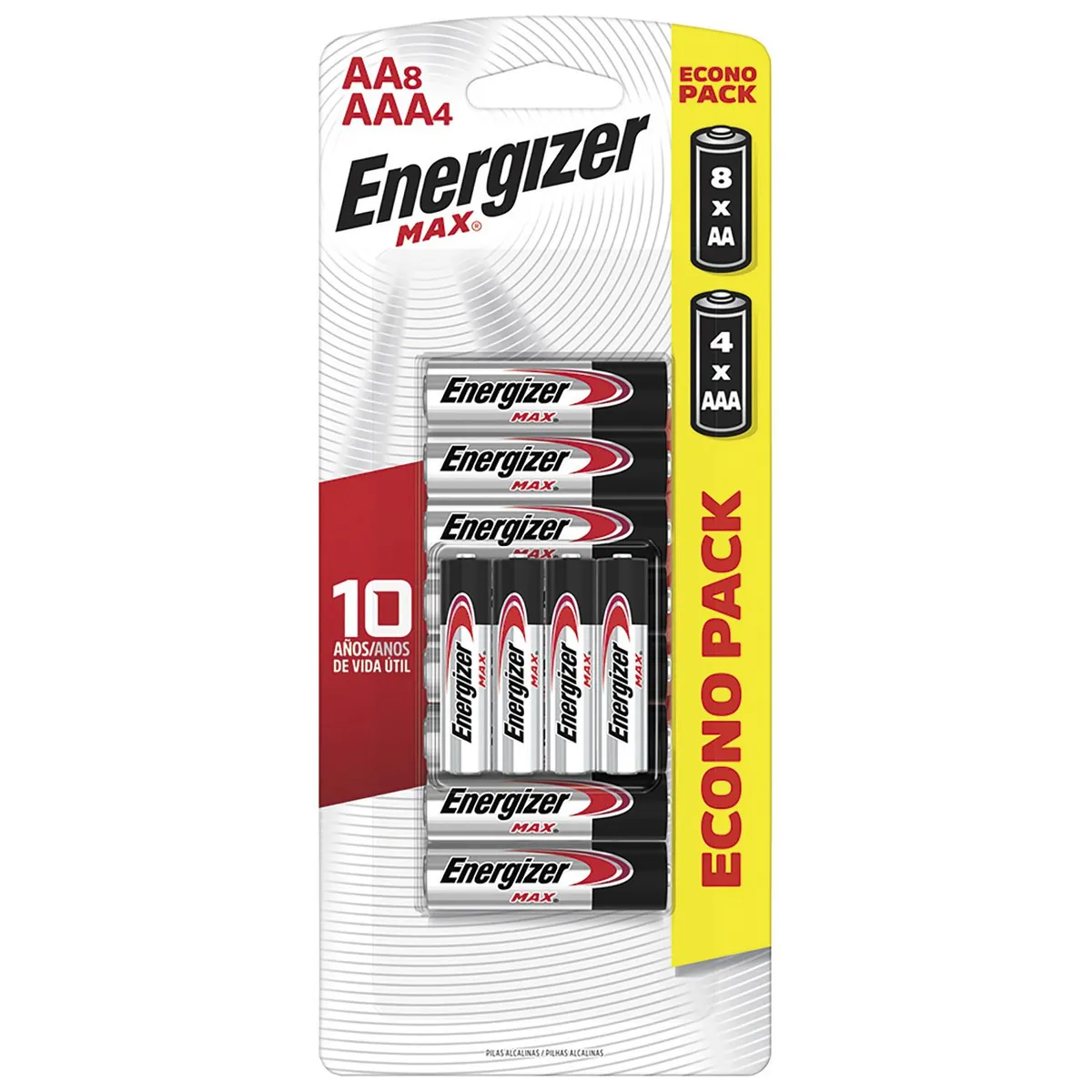 Pack pilas AAx8+AAAx4