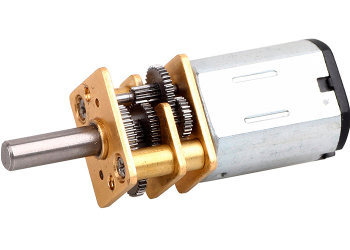 Motorreductor N20 6V 600RPM, ideal para proyectos de robótica y automatización