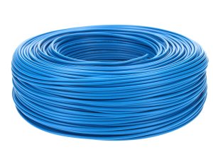 Cable AWG 24 Azul 1 metro para proyectos electrónicos y conexiones