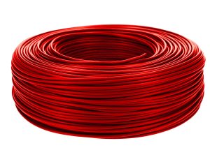 Cable AWG 24 Rojo 1 metro para proyectos electrónicos y conexiones